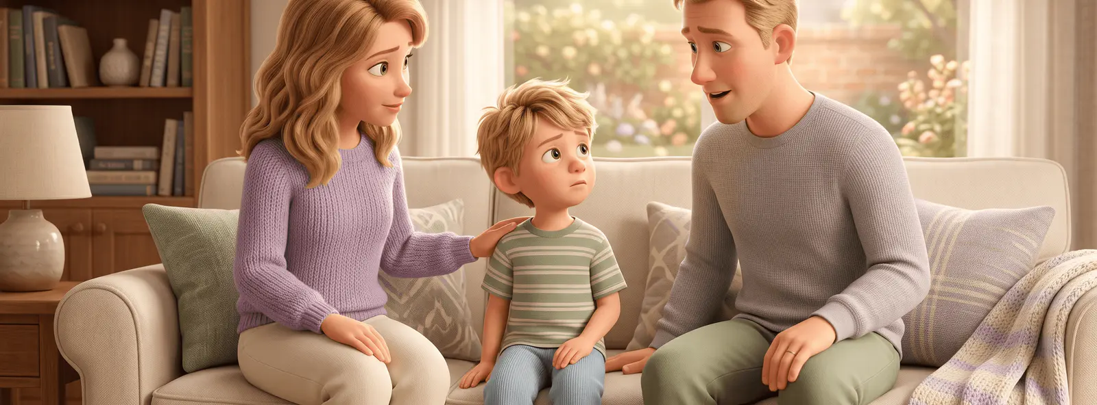 Comment expliquer la séparation des parents à un enfant