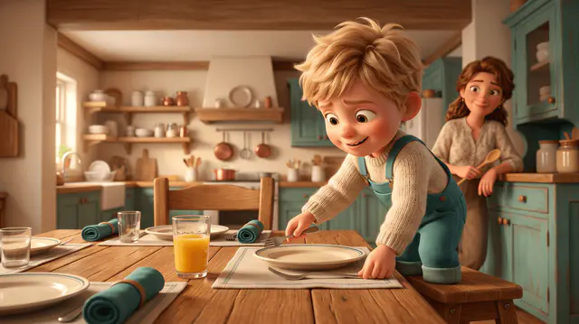 Tâches ménagères par âge : ce qu'un enfant peut (vraiment) faire !
